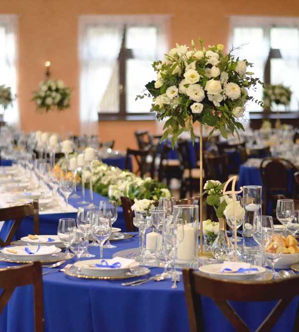 Prenájom okrúhlych svadobných stolov – Pretty Wedding Nové Zámky